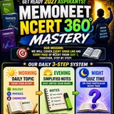 MemoNeet - Daily NEET 2027 PCB Bytes