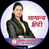 Hindi Nidhi Mam Batch 2026 π
