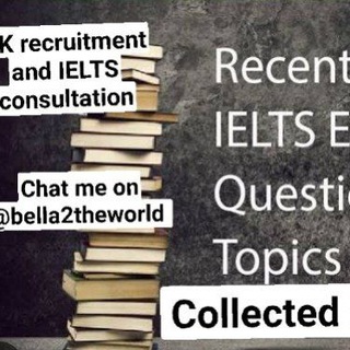 Most Recent IELTS questions